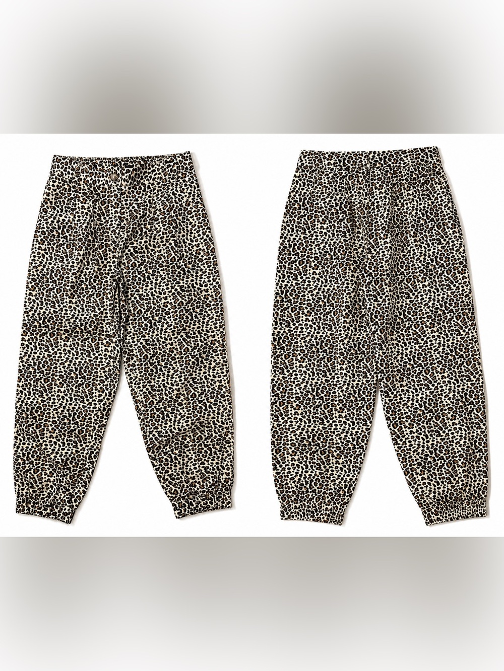 Leopard Print Jogger Pants – Size Small – New Without Tags - Picture 2 of 3